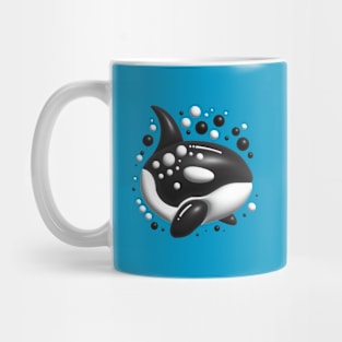 Orca Bubbles Mug